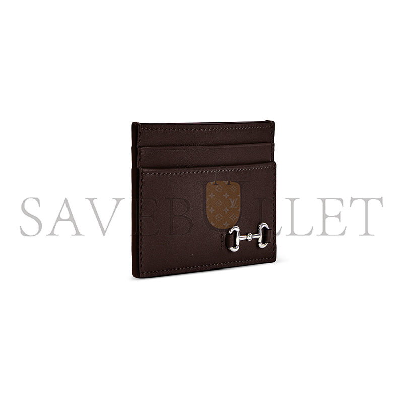 GUCCI CARD CASE WITH HORSEBIT 846952 (11*7cm) GUCCI CARD CASE WITH HORSEBIT 846952 (11*7cm)